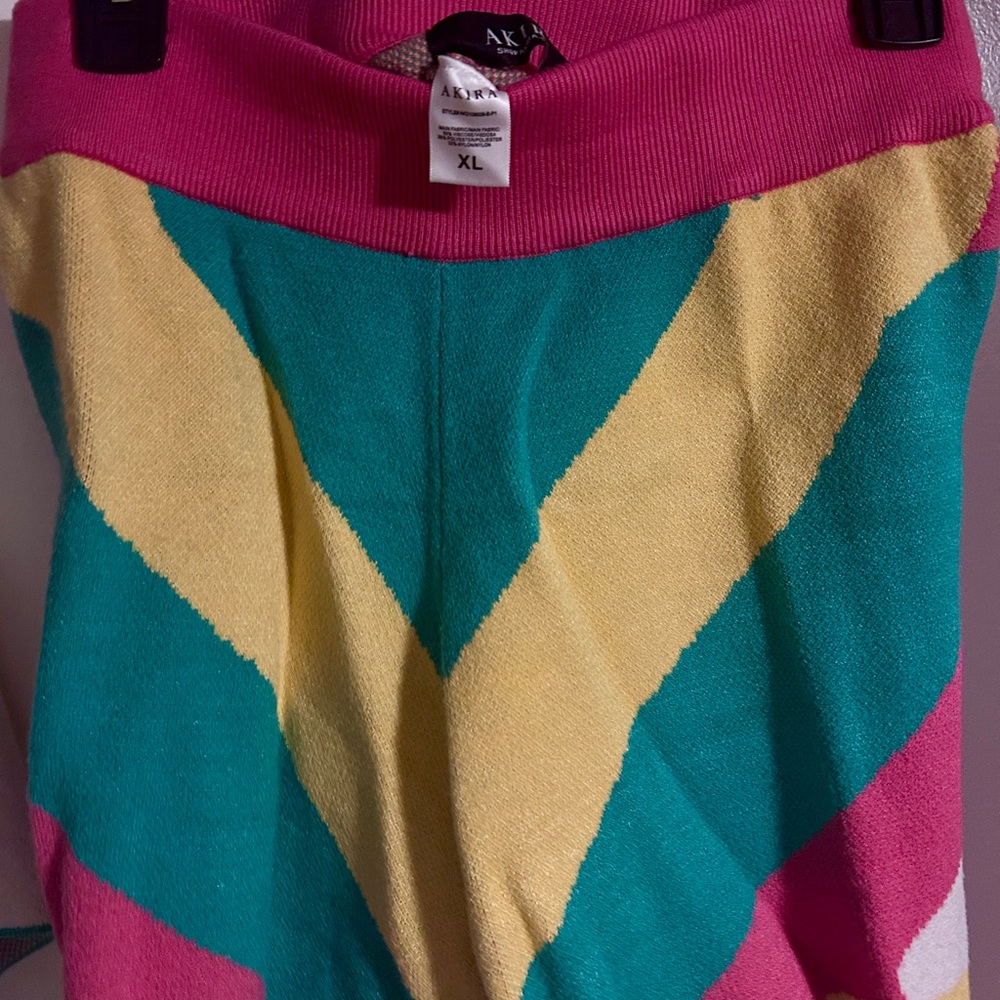 Akira Multicolor Patterned Apparel - image 3